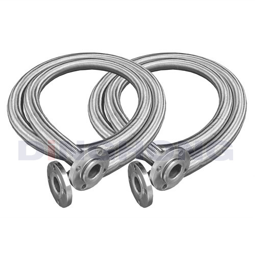 2 inch flanged flex stainless steel braided hose