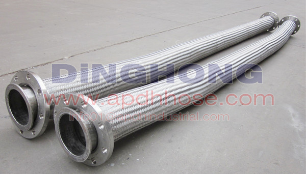 8 inch flexible hose with flange