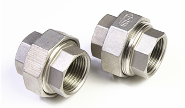 Stainless steel union fittings