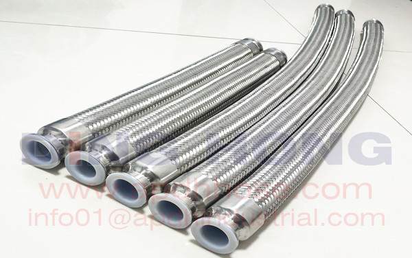 PTFE lined stainless steel flexible hose