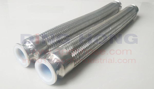 PTFE lined stainless steel braided hose