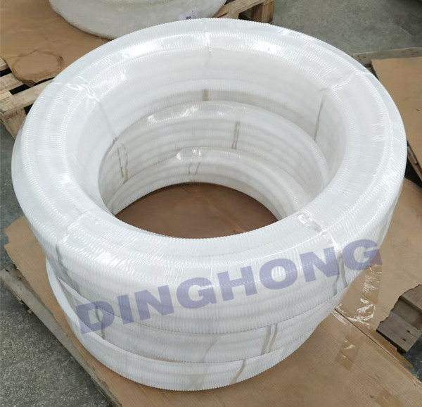 Transparent PTFE corrugated tube
