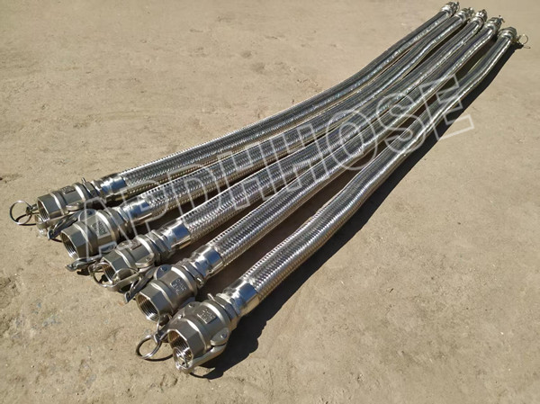 1.25inch Camlock flexible metal hose
